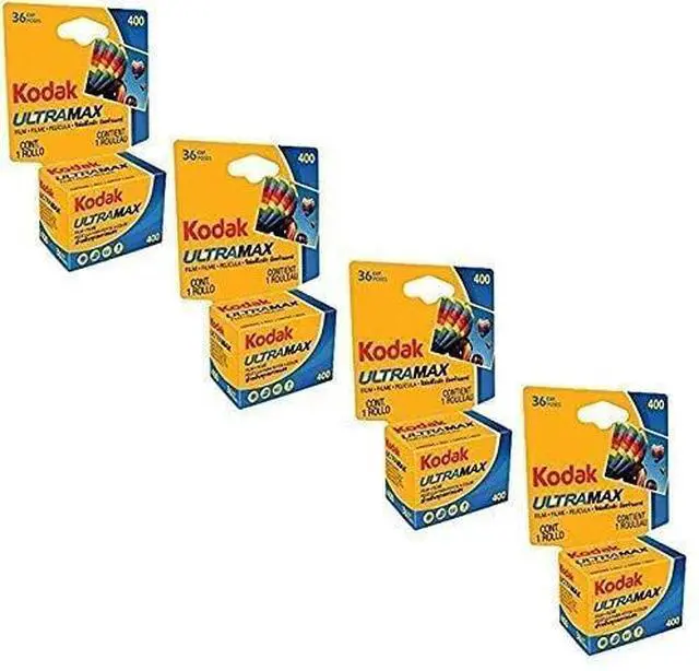 Main image of 4X UltraMax 400 Speed 35mm 36 Exposures Film