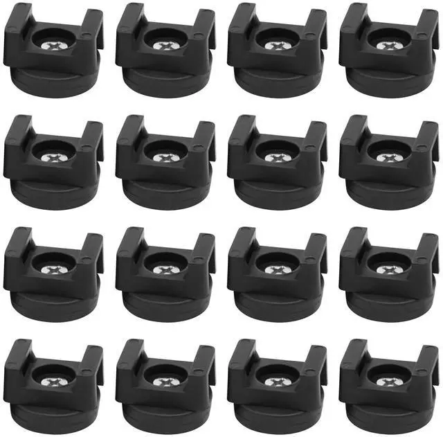 Main image of Magnetic Cable Zip Tie Base, Heavy Duty 18lbs Vertical Tension, Multipurpose Wire Clips Management Holder, Supplies for Electrical Cable Wire Organization (22mm, Count, 20)