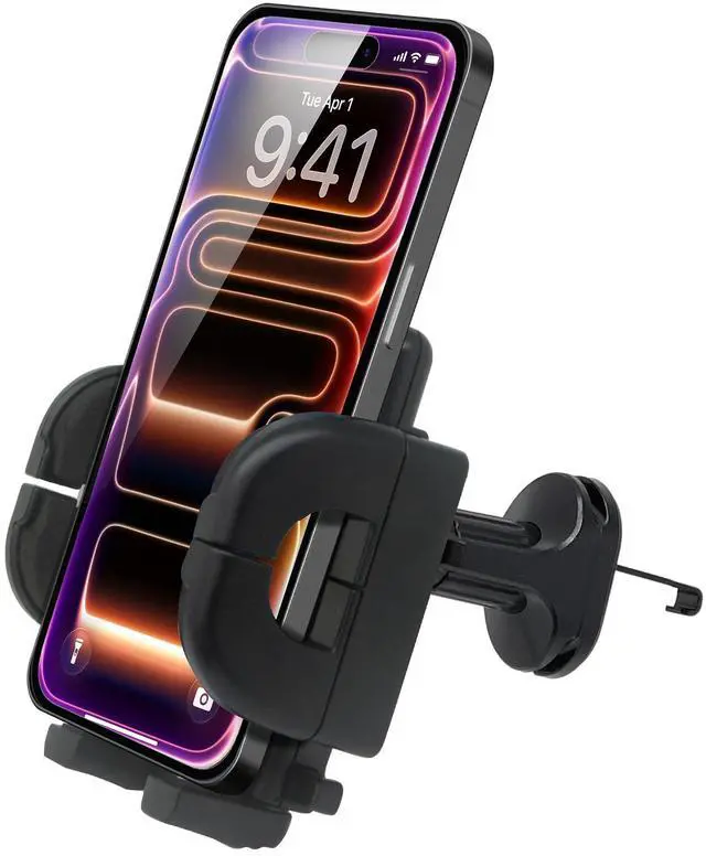 Main image of Grip-iT Car Phone Holder, Vent Phone Mount, Quick Release | Universal vent phone mount with one-click release for iPhone, Samsung Galaxy, Google Pixel and other smartphones