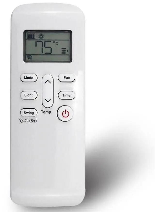 Main image of Replacement Remote Control for LG Portable Air Conditioner LP0820WSR LP1021BHSM LP1021BSSM LP0721WSR LP1220GSR LP1020WSR LP0621WSR LP0821GSSM LP1420BSR COV36174376