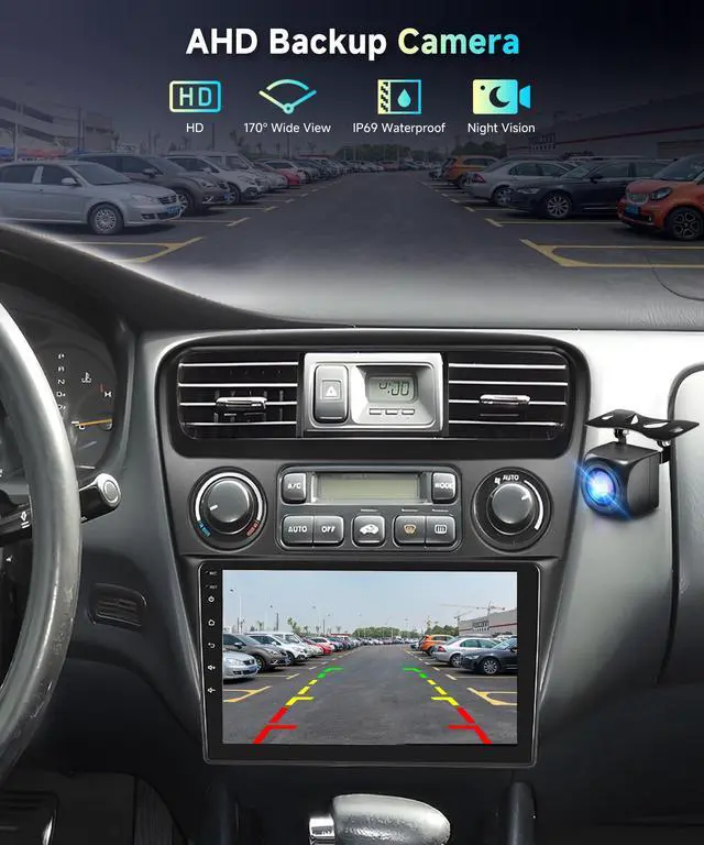 Alt view image 6 of 7 - 5Ghz WiFi Radio for Honda Accord 6th 1998-2003,Build-in DSP EQ Android 15 Car Stereo with Wireless Carplay Android Auto,5.0 Bluetooth,9inch HD IPS Touch Screen,GPS,FM/RDS AHD Backup Camera
