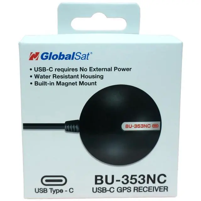 Alt view image 5 of 7 - BU353-NC USB C, GPS Receiver, Made in Taiwan