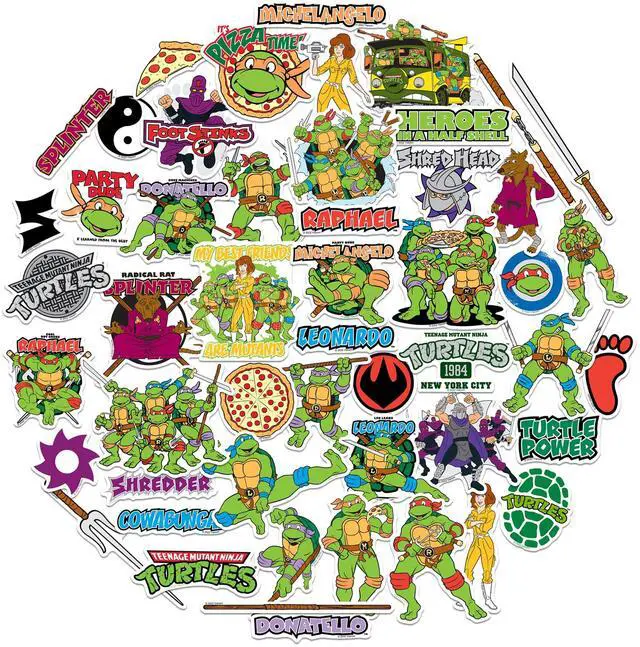Main image of Teenage Mutant Ninja Turtles, Tablet & Indoor/Outdoor Use, Set of 50