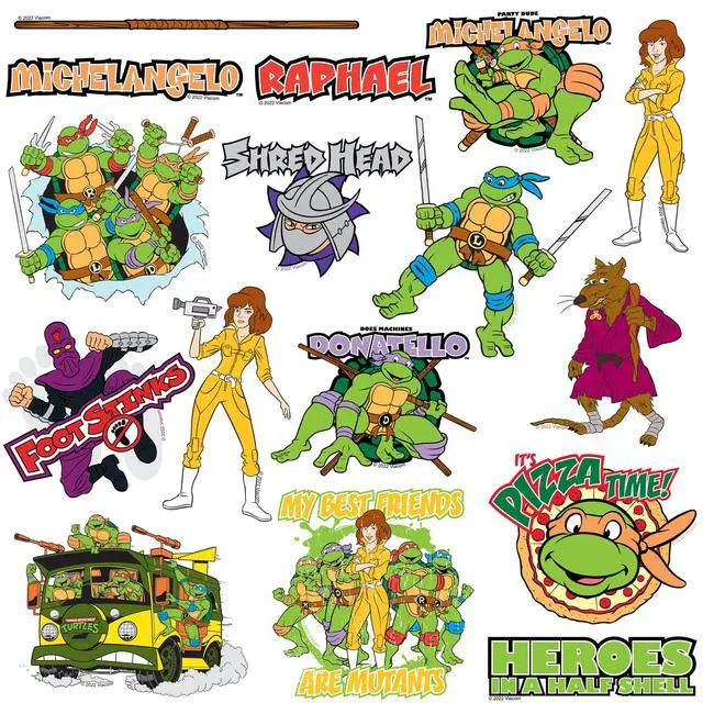 Alt view image 3 of 6 - Teenage Mutant Ninja Turtles, Tablet & Indoor/Outdoor Use, Set of 50