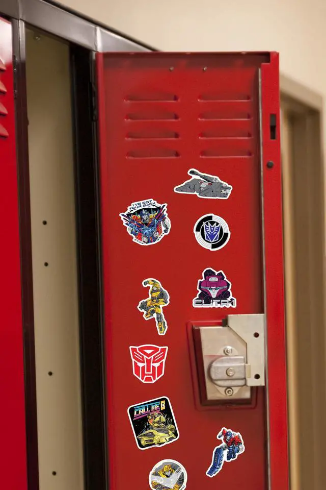 Alt view image 6 of 6 - Transformers ONE Vinyl L Deluxe Stickers Variety, Indoor/Outdoor, Set of 50