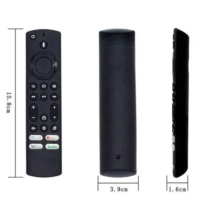 Alt view image 4 of 7 - Voice Control Remote for Toshiba TV 55LF621U19 43LF621U 43LF711U20 | for Living Room/ home/office, Simple Setup, Pre-Set App Shortcuts,CT-RC1US-21 43LF711U20 43LF421U19 32LF221U19 43LF421U21