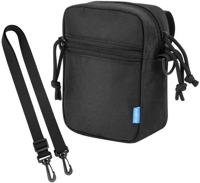 Main image of Protective Case Compatible with Fvtga Night Vision Goggles, Nylon Travel Bag for Night Vision Binoculars, Soft Linner Shoulder Strap, Side Pocket for SD Card, Data Cable, Manual (Case Only)