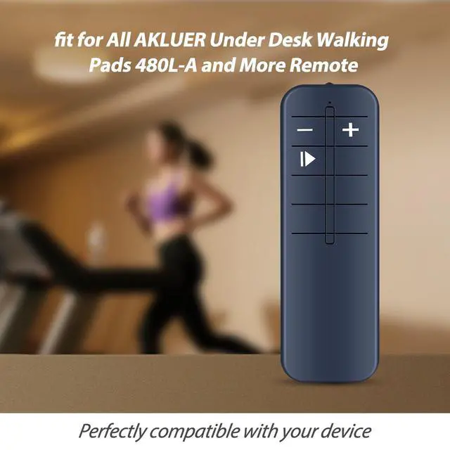 Alt view image 2 of 7 - New Treadmill Remote Control Replacement fit for All AKLUER Under Desk Walking Pads 480L-A & Anylife Under Desk 330lb Capacity & CITYSPORTS CS-WP6 and More