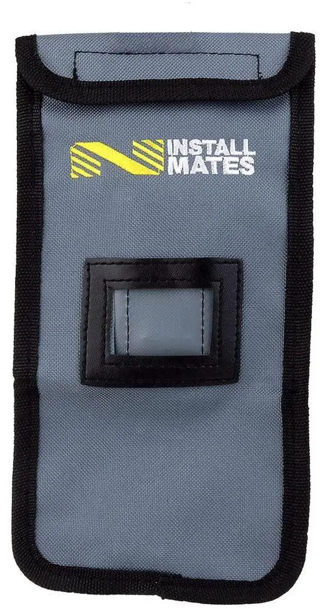 Main image of Installmates Cable Tie Pouch, Holds 7" Cable Ties (Grey)