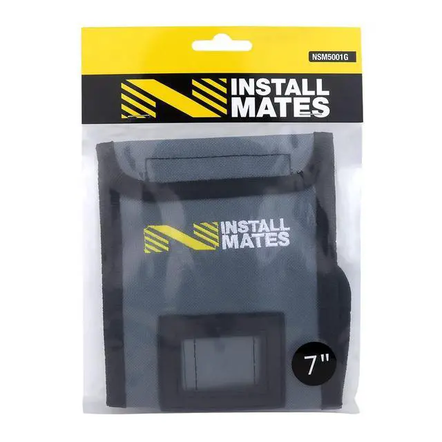 Alt view image 5 of 5 - Installmates Cable Tie Pouch, Holds 7" Cable Ties (Grey)