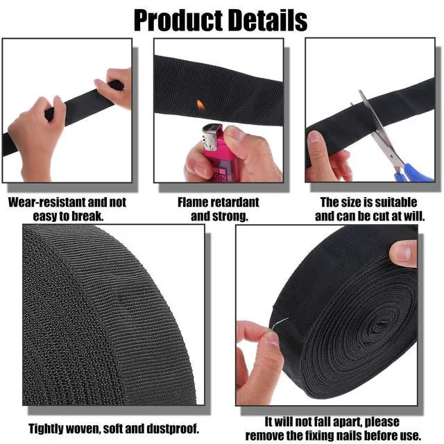 Alt view image 3 of 7 - 33 FT Nylon Hydraulic Hose Protector Sleeve Black Protective Cover Hose Sheath Hydraulic Hose Wrap Cable Sleeve Torch Cutting Wire Hose Cover Management Wrap for Cord Tig (0.98 Inch Id)
