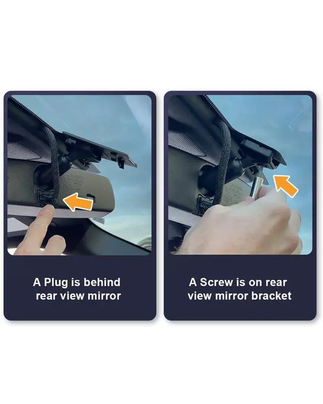 Alt view image 2 of 7 - 4K Dash Cam Suitable for Ford F150 2021-2026 Rapor Lightening & F250 Super Duty, OEM Factory Look, 2160P UHD Video, Built-in WiFi & APP, Loop Recording, G-Sensor, Plug & Play, 64GB Card