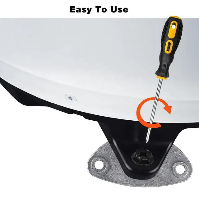 Alt view image 3 of 7 - Roof Mount Kit RK-4000, Compatible with Wine Gard Carry Out G3, Dish Play Maker (PL-7000), and Dish Play Maker Dual (PL-8000)