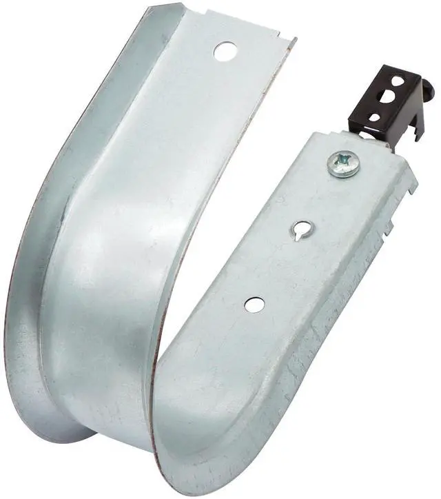Alt view image 2 of 6 - 10 Pack 4" Heavy Duty J Hooks, Wire Support J-Hook with Beam Clamp for Hanging Cables & Wires Management Mounts to Beams Up to 1/2" Thick