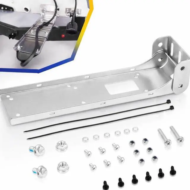 Main image of 000-12603-001 Transom Transducer Mount Bracket for StructureScan 3D, StructureScan HD and TotalScan Skimmer Transducers