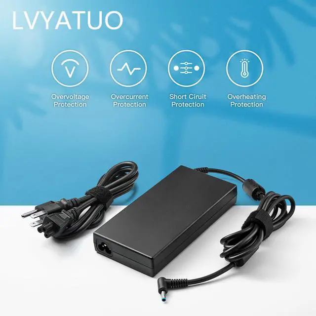 Alt view image 6 of 7 - 120W Charger Fit for HP USB-C G5 Dock Station 5TW10AA / 5TW10UT / 5TW10AA#ABB / 26D32AA Docking Station, 710415-001 Power Adapter Cord