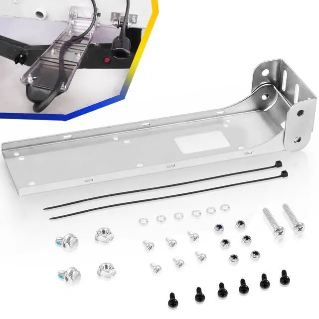 Alt view image 7 of 7 - 000-12603-001 Transom Transducer Mount Bracket for StructureScan 3D, StructureScan HD and TotalScan Skimmer Transducers