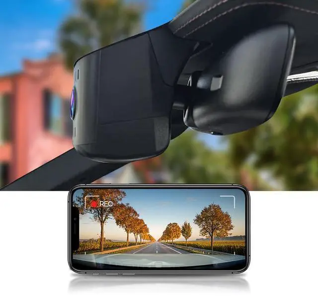 Main image of 4K Dash Cam for 2025-2026 Porsche 911 & 911 GT3 RS & Turbo S (992.2) Cabriolet Coupe, OEM Factory Look, UHD 2160P Video, WiFi & APP, Loop Recording, Parking Mode, Easy to Install, 64GB Card