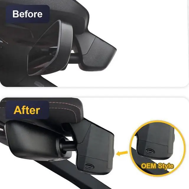Alt view image 2 of 6 - 4K Dash Cam for 2025-2026 Porsche 911 & 911 GT3 RS & Turbo S (992.2) Cabriolet Coupe, OEM Factory Look, UHD 2160P Video, WiFi & APP, Loop Recording, Parking Mode, Easy to Install, 64GB Card