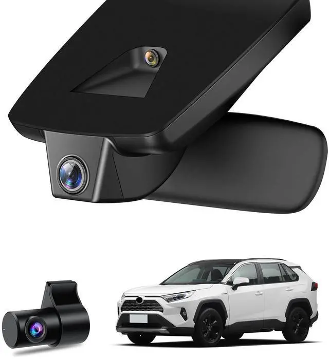 Main image of 4K+1080P Dash Cam Front and Rear for Toyota RAV4 2022-2026 with 128GB Card | Integrated OEM Look Dashcam, App&WiFi, Loop Recording, Built-in G-sensor, Collision Detection, 24H Parking Monitor
