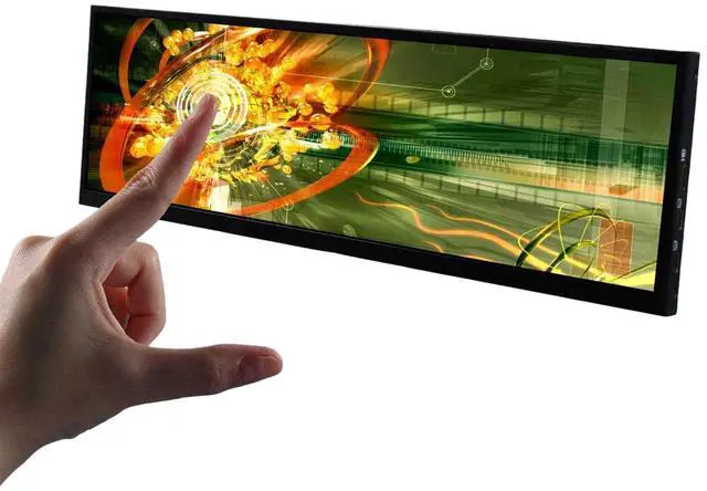 Main image of 14.5'' 2K 2560x720 LCD Monitor Touch Panel Stretched Bar Display | with USB-C Video Input,for Gaming/PC/Laptop/Computer Monitoring Extra Secondary Screen