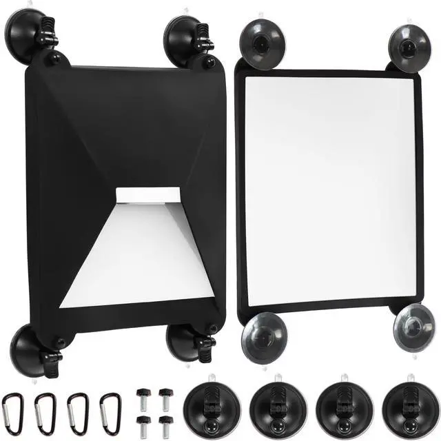 Main image of Silicone Mount Compatible with Starlink Mini, Tool-Free Suction Cup Mount, 2-in-1 Satellite Mounting Kit with Protective Silicone Case, Suction Cups and Hooks for Car Windows, RVs, and Outdoor Travel