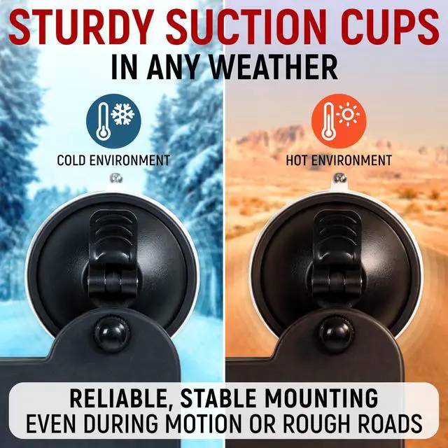 Alt view image 4 of 7 - Silicone Mount Compatible with Starlink Mini, Tool-Free Suction Cup Mount, 2-in-1 Satellite Mounting Kit with Protective Silicone Case, Suction Cups and Hooks for Car Windows, RVs, and Outdoor Travel