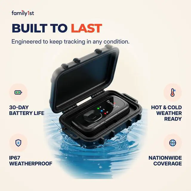 Alt view image 3 of 7 - GPS Tracker for Vehicles & Cars Real-Time Tracking Device with App, 30-Day Battery, Waterproof Magnetic Case, Hidden Design, Geofencing, Kids & Seniors, iOS & Android, Subscription Needed