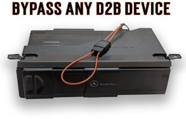 Alt view image 3 of 5 - D2B Fiber Optic Bypass Loop Compatible with Mercedes 1998-2003