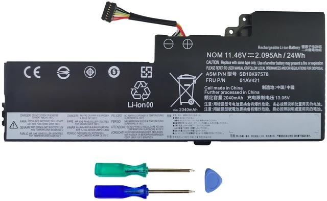 Main image of T470 T480 01AV421 01AV489 Internal Battery Replacement for ThinkPad T470 T480 A475 A485 TP25 Series Laptop, Compatible with 01AV419 01AV420 SB10K97577 SB10K97576 SB10K97578 Notebook