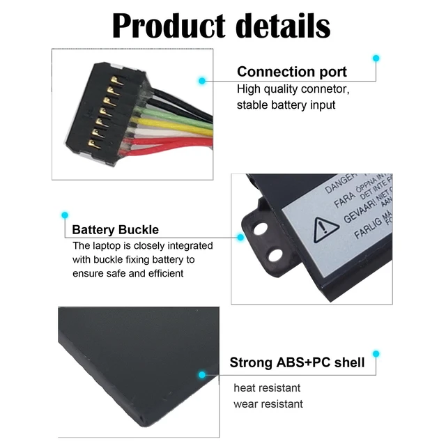 Alt view image 5 of 7 - T470 T480 01AV421 01AV489 Internal Battery Replacement for ThinkPad T470 T480 A475 A485 TP25 Series Laptop, Compatible with 01AV419 01AV420 SB10K97577 SB10K97576 SB10K97578 Notebook
