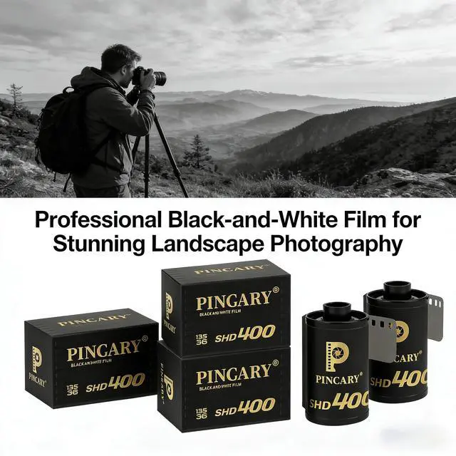 Alt view image 3 of 7 - Black and White Film 35mm ISO400, Portrait Friendly Smooth Grain and Wide Latitude Film for Travel Make Albums and Posts Feel Effortless - Smooth Grain, Weekend Ease