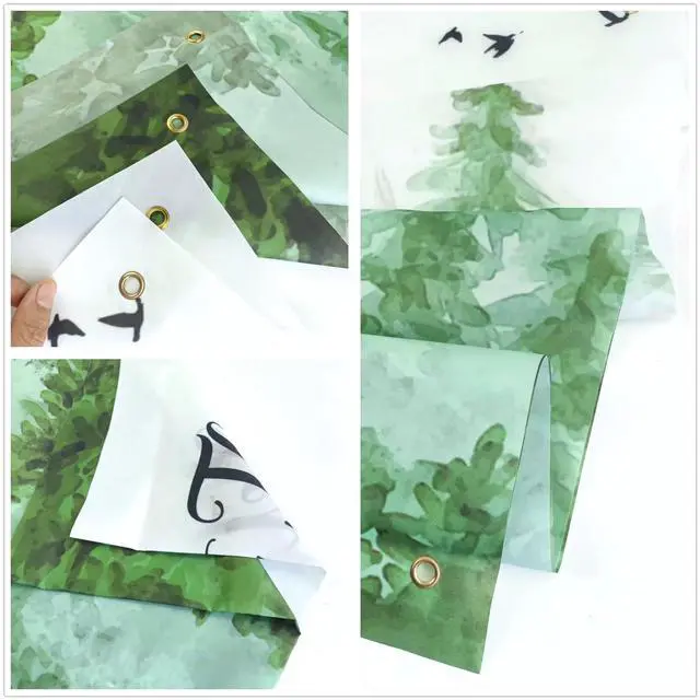 Alt view image 3 of 7 - Let The Adventure Begin Backdrop Banner with 70.8"X43.3", Adventure Awaits Bon Voyage Tree Mountain Wilderness Forest Photography Background for Baby Shower Birthday Party Decoration