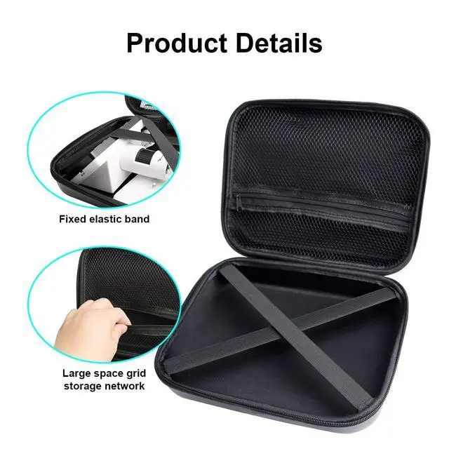 Alt view image 4 of 7 - Original LCD Digital Microscope Carrying Case, Ultra Big Size Storage Bag Box for USB/Wifi/LCD Screen Handheld Portable Microscope Camera Endoscope Magnifier Pocket Microscope