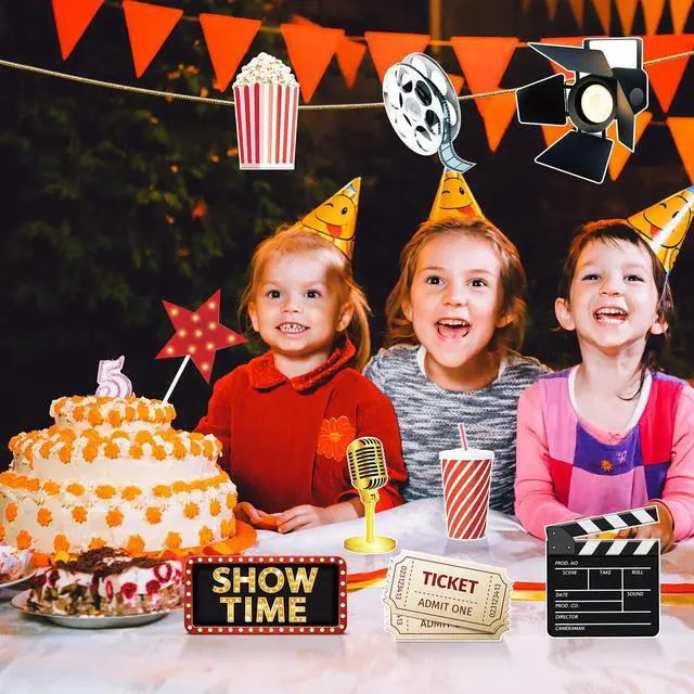 Alt view image 7 of 7 - 13 Pcs Movie Theme Photography Backdrop and Studio Props DIY Kit VIP Stage Door Entrance Doors Cover Paparazzi Prop Party Accessory Award Night Ceremony Photo Booth Background for Party Decor