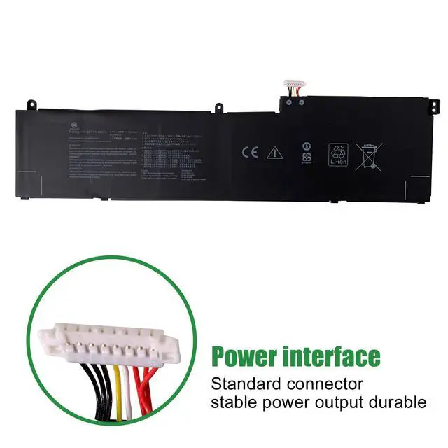 Alt view image 3 of 6 - C32N2002 Laptop Battery Replacement for Asus ZenBook Flip 15 UX535LI UX564EH UX564EI UX564PH Series Notebook 11.55V 96Wh 8230mAh