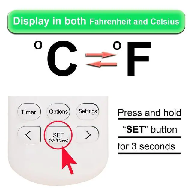 Alt view image 2 of 7 - Replacement DB93-15169G Samsung Remote Control for Samsung A/C Air Conditioner DB93-14643F DB93-14643R DB93-14643S DB93-14643T DB93-15169G AJ007JNADCH/AA AJ009JNADCH/AA AJ012JNADCH/AA AJ018JNADCH