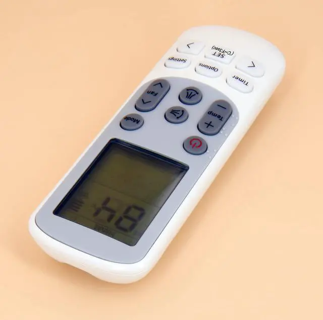 Alt view image 6 of 7 - Replacement DB93-15169G Samsung Remote Control for Samsung A/C Air Conditioner DB93-14643F DB93-14643R DB93-14643S DB93-14643T DB93-15169G AJ007JNADCH/AA AJ009JNADCH/AA AJ012JNADCH/AA AJ018JNADCH