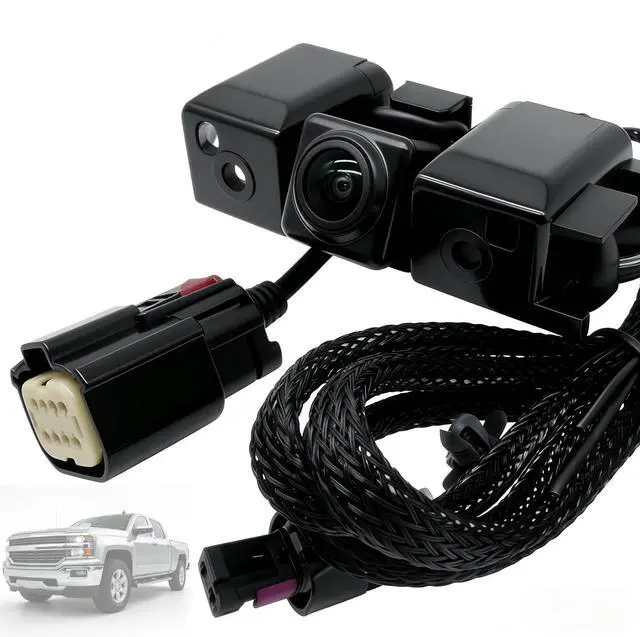 Main image of HD Backup Camera Fits 2016-2019 Silverado/Sierra 1500 2500 3500 | for Power Tailgate, Night Vision, 170° Wide Angle View, Replace# 84062896