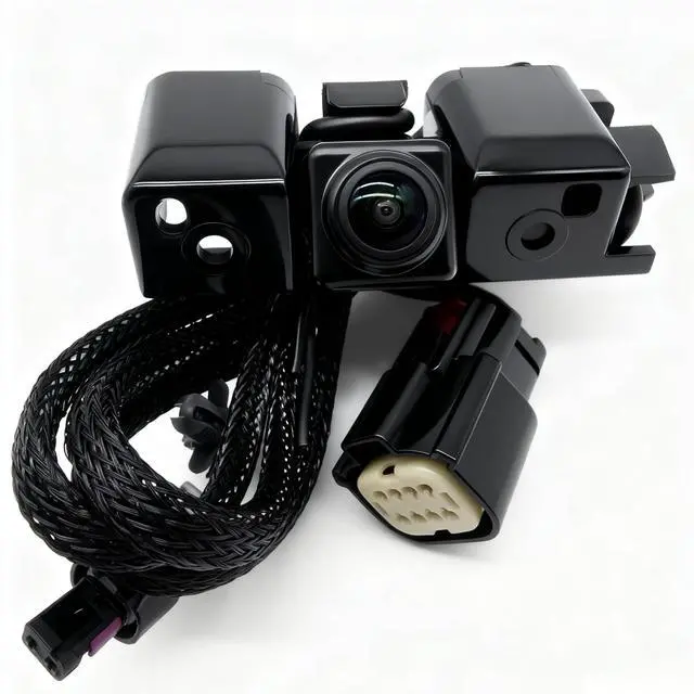 Alt view image 7 of 7 - HD Backup Camera Fits 2016-2019 Silverado/Sierra 1500 2500 3500 | for Power Tailgate, Night Vision, 170° Wide Angle View, Replace# 84062896