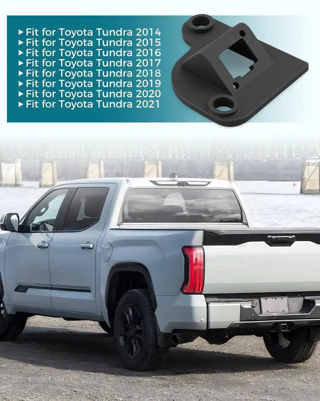 Alt view image 4 of 6 - Rear View Backup Camera Mount Bracket, Fit for Toyota Tundra 2014-2021 Replace 867900C020, High-Strength Resin Material 3D Printing