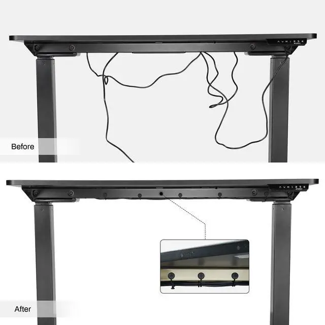 Alt view image 3 of 7 - Magnetic Cable Ties Reusable Black | 10 reusable magnetic cable ties for organizing cords, wires, and desk cables with a strong, flexible rubber design