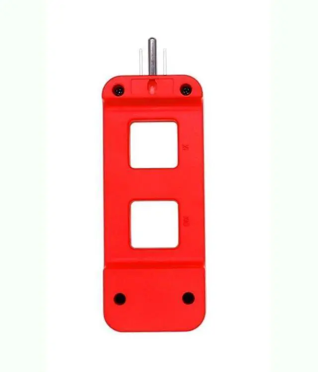 Alt view image 4 of 7 - KJ79B AC Line SplitterRed 1Pcs | Line Splitter for Clamp Meter, 10x Measurement, 15A Max Current, for US Outlets