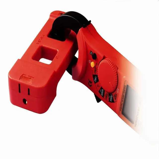 Alt view image 6 of 7 - KJ79B AC Line SplitterRed 1Pcs | Line Splitter for Clamp Meter, 10x Measurement, 15A Max Current, for US Outlets