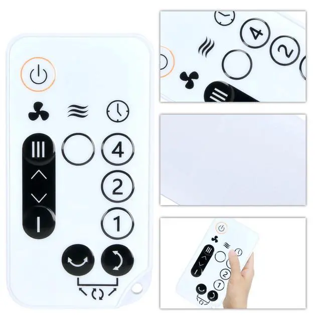 Alt view image 2 of 3 - Replacement Remote Control for WooZoo Globe 5-Speed Fan SC12 PCF-SC12 PCF-SC15T SC15T