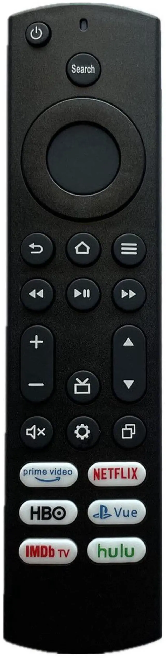 Alt view image 2 of 6 - NS-RCFNA-21 NS-RCFNA-19 Remote Control Replacement for Insignia Toshiba TV Remote with 6 Hot Keys. No Programming Required