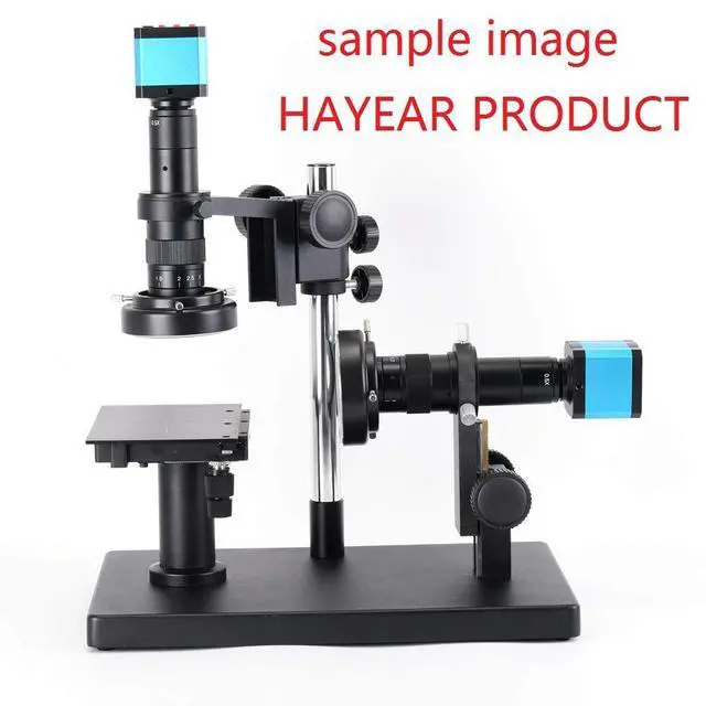 Alt view image 7 of 7 - 14mp Tv Hdmi USB Industry Digital C-Mount Microscope Camera Tf Video Recoder DVR
