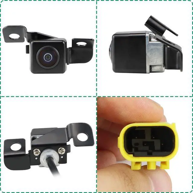 Alt view image 2 of 6 - 95760-2P202 OE Backup Camera Replacement for Kia Sorento 2011-2013, Reverse Rear Park Assist Camera Replaces 95760-2P000 95760-2P201 95760-2P202FFF 592-267