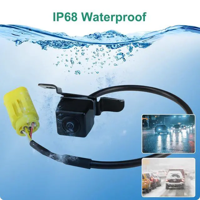 Alt view image 4 of 6 - 95760-2P202 OE Backup Camera Replacement for Kia Sorento 2011-2013, Reverse Rear Park Assist Camera Replaces 95760-2P000 95760-2P201 95760-2P202FFF 592-267