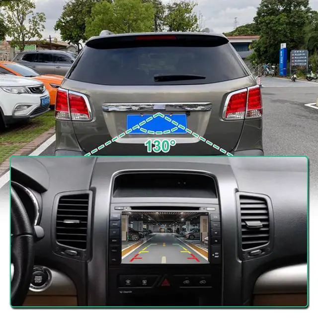 Alt view image 6 of 6 - 95760-2P202 OE Backup Camera Replacement for Kia Sorento 2011-2013, Reverse Rear Park Assist Camera Replaces 95760-2P000 95760-2P201 95760-2P202FFF 592-267